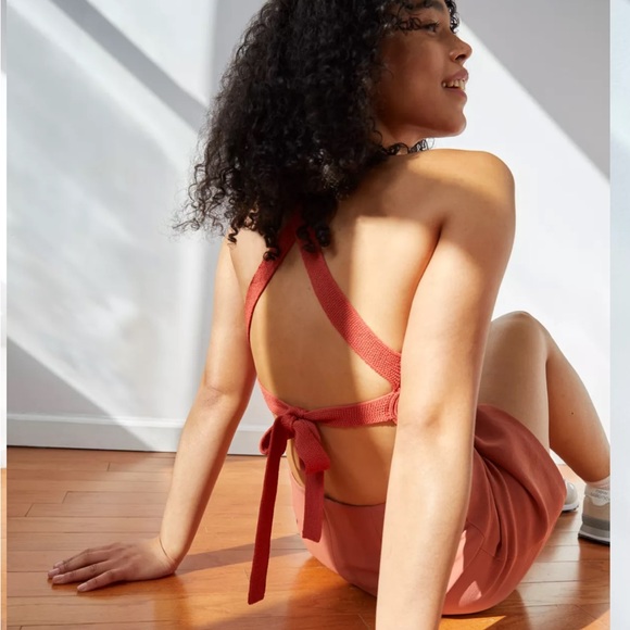 KNIT HALTER TOP - Picture 5 of 6